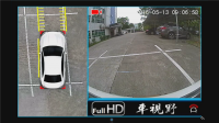 High quality car backup camera system with parking guide line