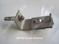 stainless steel L anchor fixing system