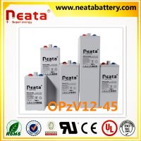 12v OPzV battery 12v45ah lead acid battery make in China