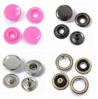 Garment Metal Brass Four Parts Snap