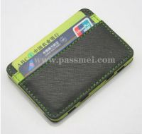 Genuine Cowhide Leather Wallet,hot Selling Wallet Two Fold Magic Wallet , Wallet As Seen On Tv 