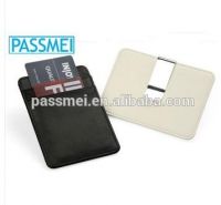 Custom High Quality Genuine Cowhide Leather Rfid Blocking Money Clip Wallet 