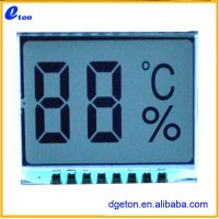 7 Segment LCD Display glass panel