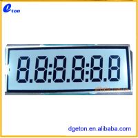 6 Digit 70Pin Fuel Dispenser LCD Display lcd 7 segment