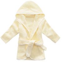 Organic Bamboo Fiber Shark Baby Gown Wrap Hooded Bath Robe