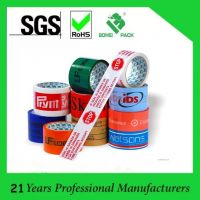 printed carton sealing tape