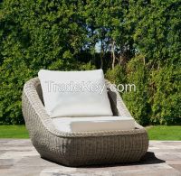 Natural rattan armchair, model MRW-POL-09