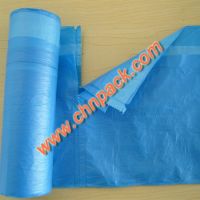 Disposable 13 gallon drawstring trash bags