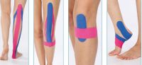 sports and kinesiology tape sport strapping tape with different colors