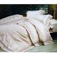 thread count egyptian cotton 4pcs linen bed sheet set From China