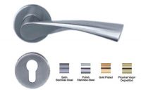 solid stainless steel handle