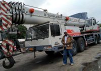 used zoomlion truck crane 80t mobile crane 80 ton QY80V CHEAP SALE BUY SELL