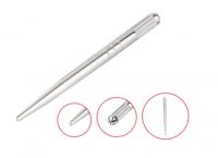 Silver Manual Tattoo pen for 3D Eyebrow Embroidery