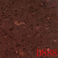 Top quality red spangle engineering quartz stones