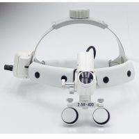 High intensity Headband Dental Surgical Loupes with LED headlight