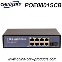 8FE POE + 1SC CCTV Network POE Switch (POE0801SCB)