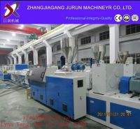 SJSZ conical twin- screw plastic extruder machine From China