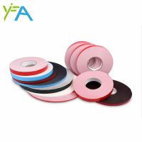 Factory wholesale white black adhesive foam tape