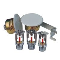 White Cover Concealed Sprinkler Pendent type Fire Sprinkler Head 