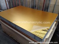 golden mirror sheet/pmma mirror