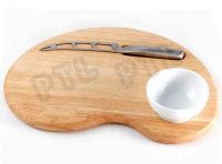 Lovely 3-piece Cheese Set With