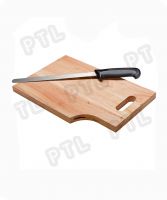 stainless steel cheese knife&amp;amp;spatula with wooden chopping board and trasparent acrylic cover(4 pieces)