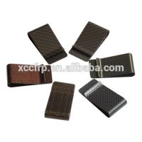 Latest carbon fiber money clip credit card holder