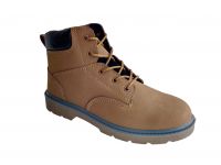  Waterproof Safety Shoes with Genuine Leather and Steel Toe