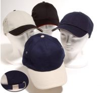 6-Panel Brushed Cotton Cap