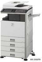 used Sharp MMF printer copier fax(english interface) MX-3100/2600 ...