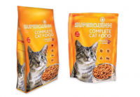 OEM Printed zipper stand up pet food packaging bag