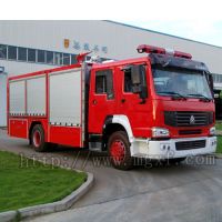 Fire-extinguishing combined powder tanker