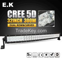 High intensity New 5D 50inch 500w Offroad LED Light Bar for Jeep, SUV