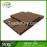 Popular exported facade decorative wpc wall panels