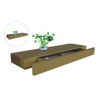 pve laminated drawer shelf