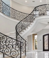 Wrought Iron stair railings