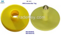 34X15mm UHF Animal Tracking Ear Tag (HDT)