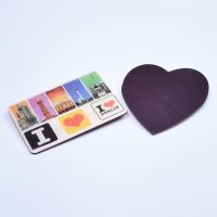 heart shape crystal epoxy fridge magnet for refrigerator