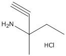 3-amino-3-methyl-1-pentyne HCl  CAS 108575-32-2