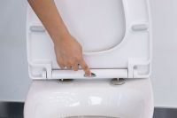 Square Urea soft close toilet seat  From China