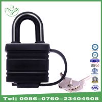 30mm Waterproof Zinc Alloy Laminated Padlock with Thermoplastic Cover (730WP)