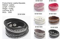 Leather bracelets...