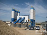 HZS35 concrete batching station for sale