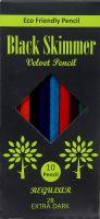 BLACK SKIMMER PAPER VELVET PENCIL