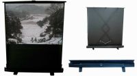 floor pull up projection screen