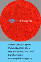 Daylight Organic Fluorescent Pigment for Rubber/Plastic-Orange series