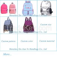 New Models Nylon Polyester Pu School Bag For Kids China Manufacturer