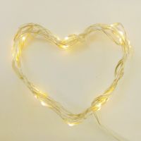 20 Bulb Warm White Decoration String Light Cable Lamp Battery