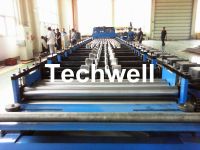 Galvanized Steel Silo Corrugated Roll Forming Machine With 18 Forming Stations