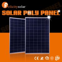 Felicitysolar high quality A grade 200w poly cheapest pv solar panel